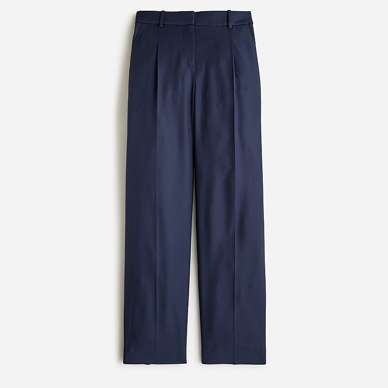 Navy J.Crew Essential pant in city twill | J.Crew Factory | HDWAO8293