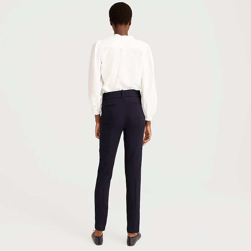 Navy J.Crew Full-length Cameron pant in four-season stretch blend | J.Crew Factory | MYVIS8174