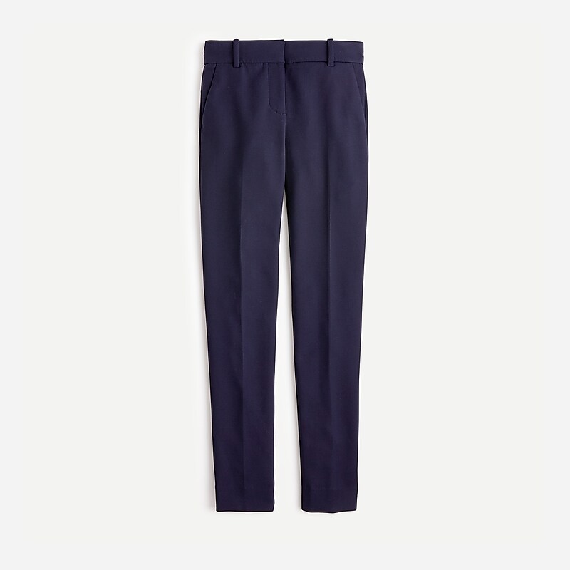 Navy J.Crew Full-length Cameron pant in four-season stretch blend | J.Crew Factory | MYVIS8174