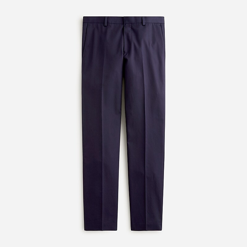 Navy J.Crew Ludlow Slim-fit suit pant in Italian chino | J.Crew Factory | CXNIV7396