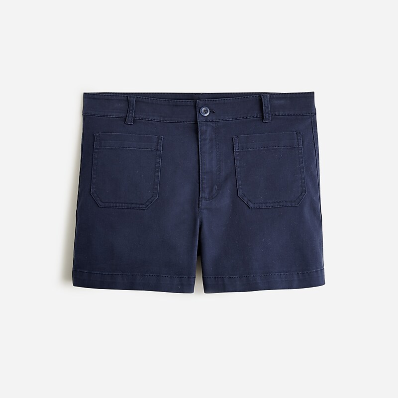 Navy J.Crew New patch-pocket chino short | J.Crew Factory | TOSNG5369