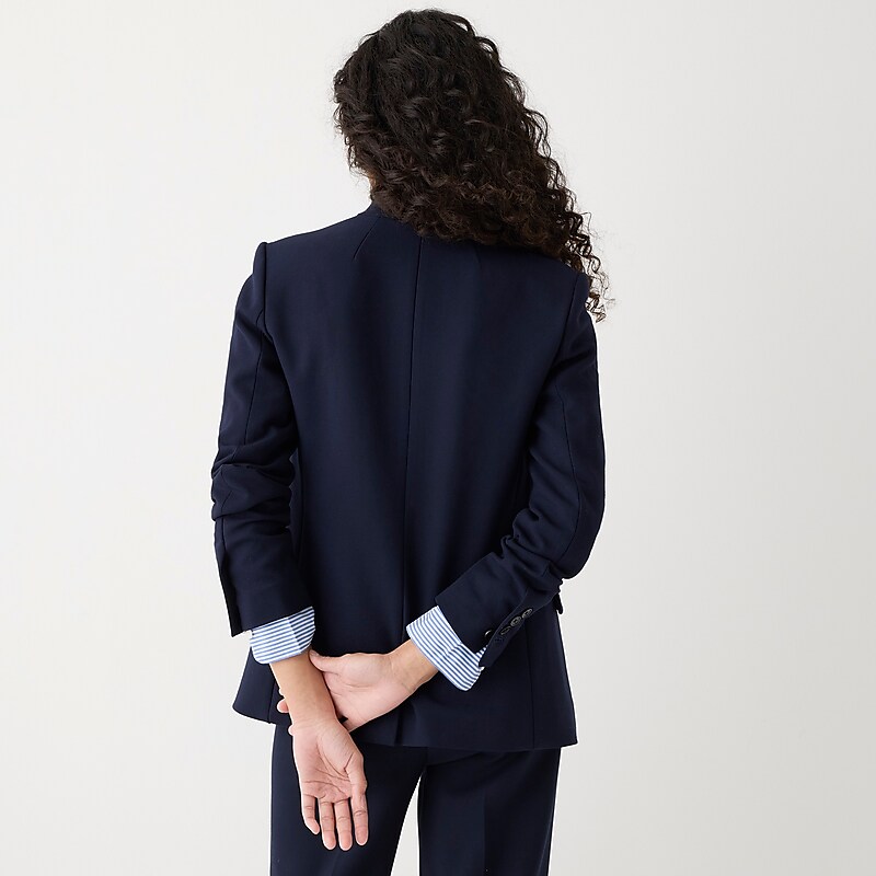 Navy J.Crew Regent blazer in four-season stretch | J.Crew Factory | TFIHX3497