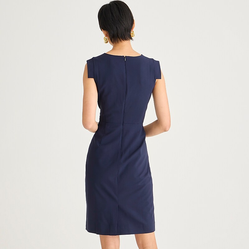 Navy J.Crew Resume dress | J.Crew Factory | HQRYK3790