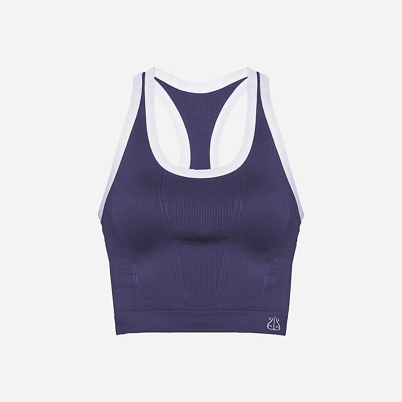 Navy Multi J.Crew Alala® barre racerback tank top | J.Crew Factory | CNSRJ7031