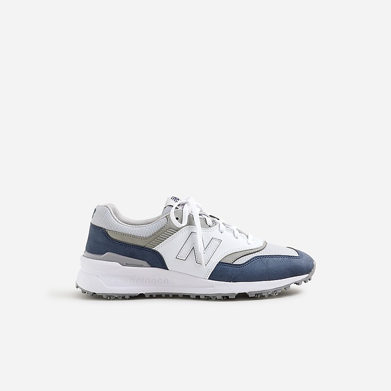 Navy White J.Crew New Balance® 997G golf shoes | J.Crew Factory | FITGM0721