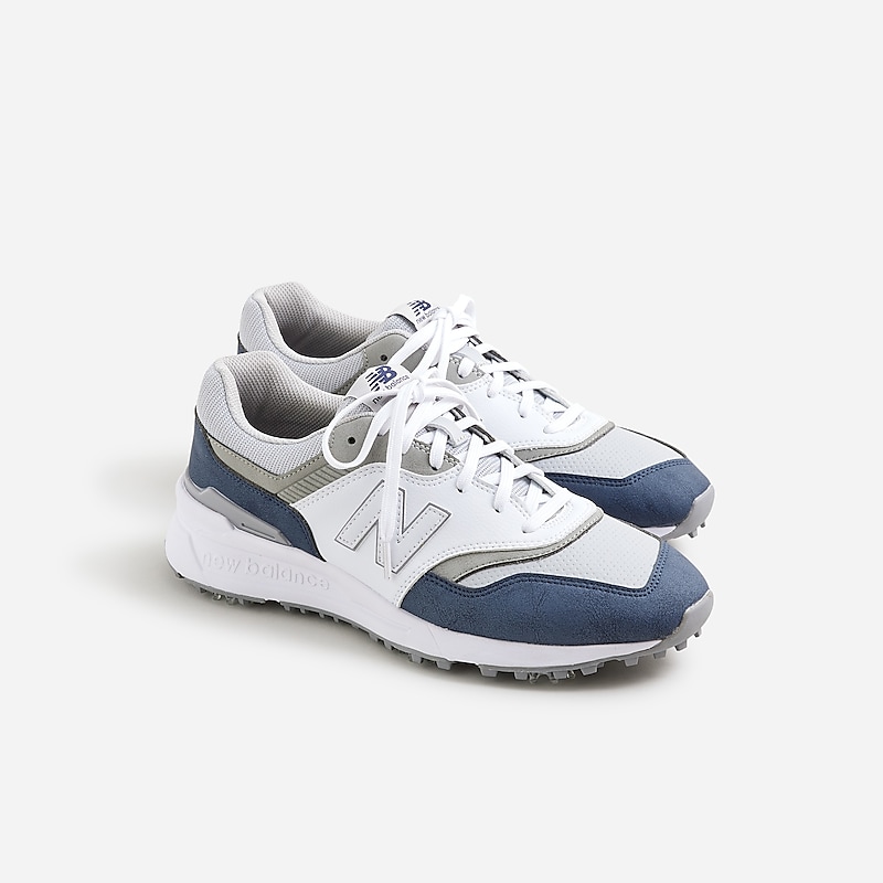 Navy White J.Crew New Balance® 997G golf shoes | J.Crew Factory | FITGM0721