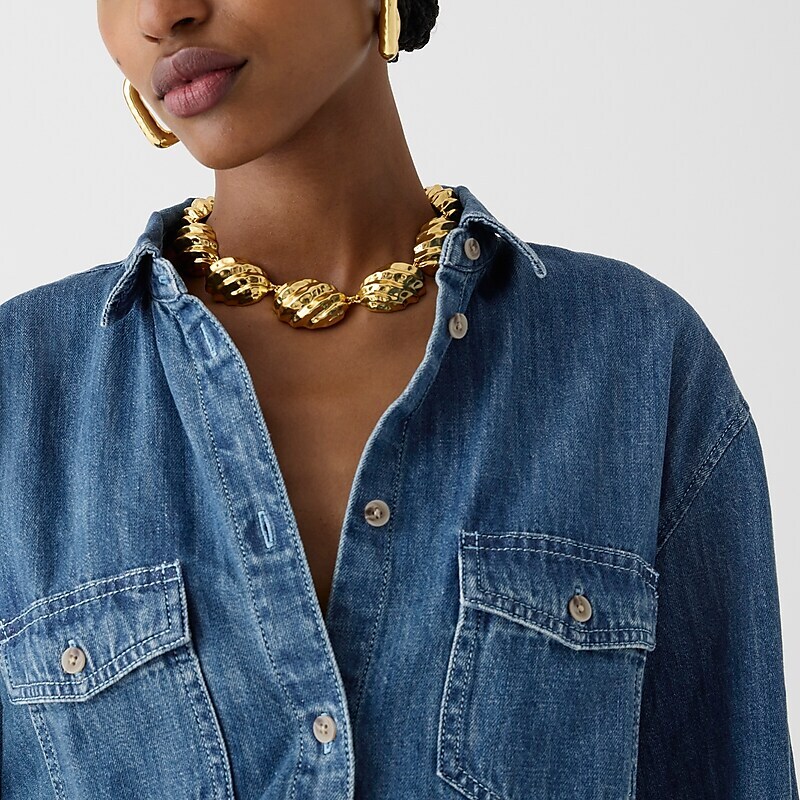 Neela Wash J.Crew Garçon classic chambray shirt | J.Crew Factory | IYQLX4681