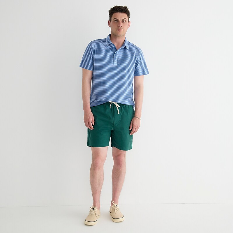 Ocean White J.Crew Performance polo shirt with COOLMAX® | J.Crew Factory | AVRLB7465