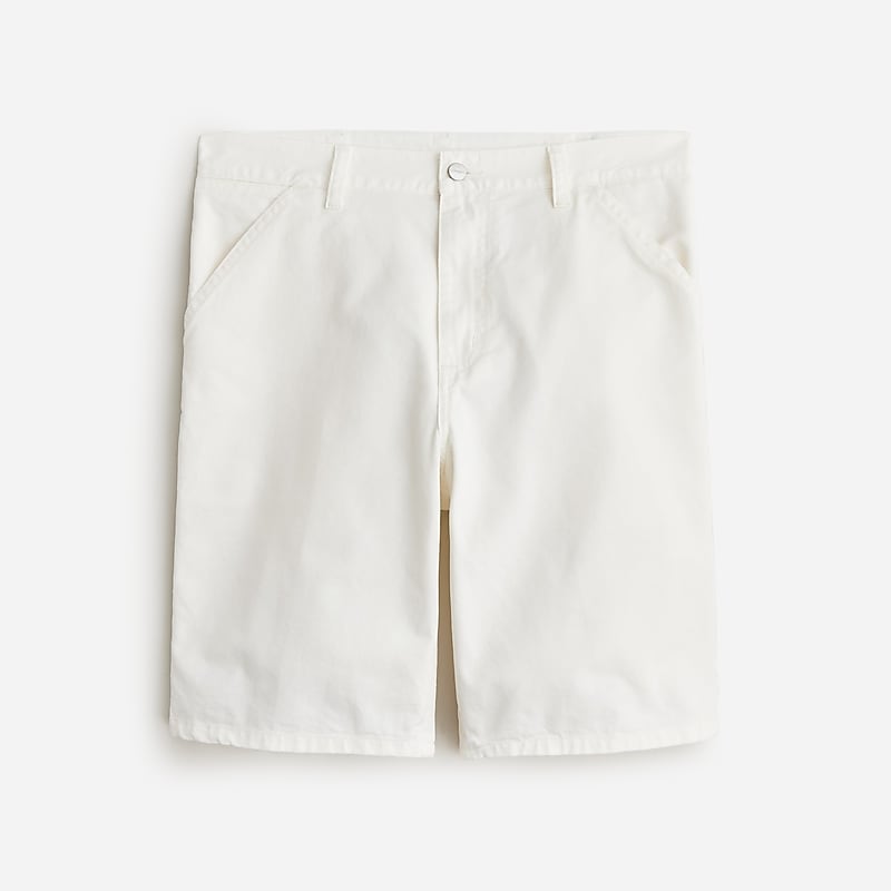 Off White J.Crew Carhartt® Work in Progress 10\'\' single-knee short | J.Crew Factory | SXAGV2985