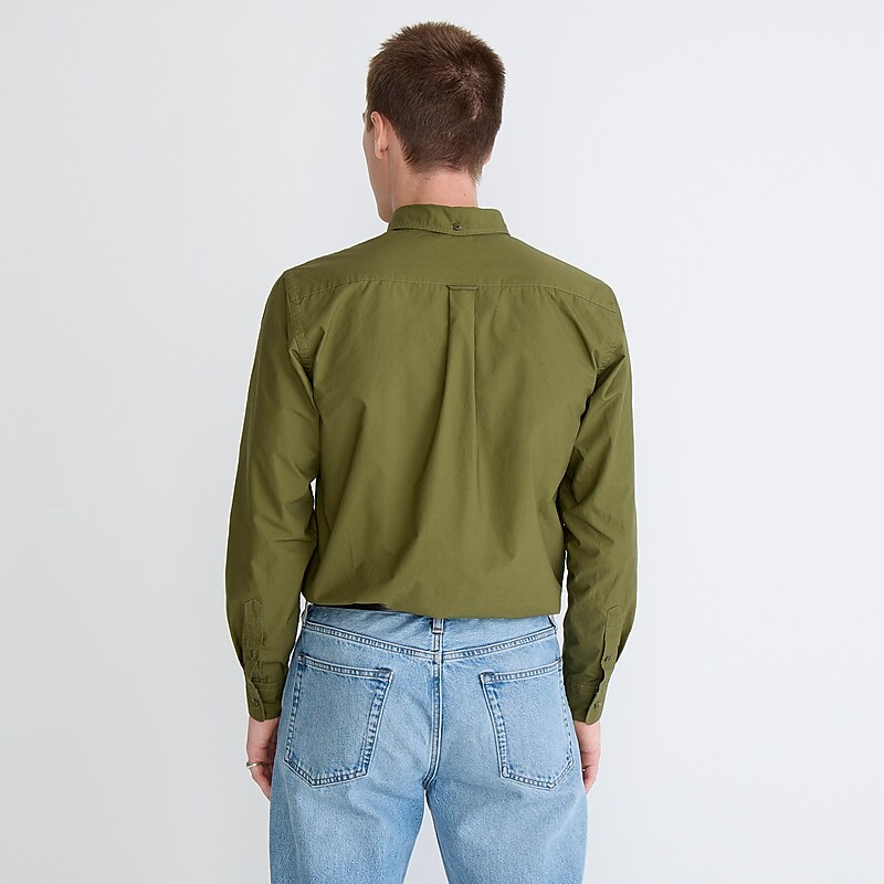 Olive Khaki J.Crew BEAMS PLUS X J.Crew two-pocket B.D. shirt | J.Crew Factory | UKHAF4793