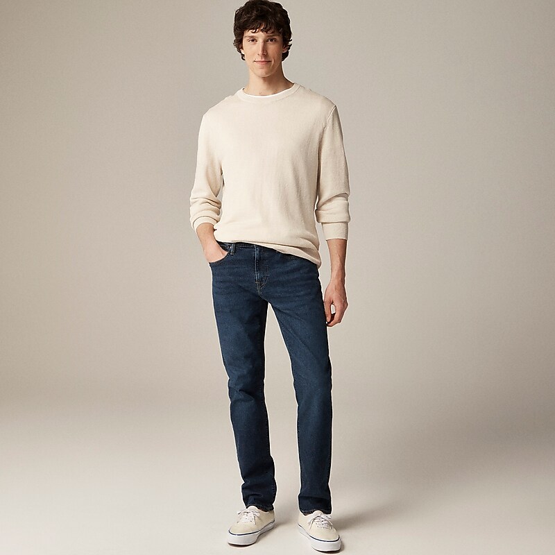 One Year Wash J.Crew 484 Slim-fit jean in Japanese stretch selvedge denim | J.Crew Factory | QWLIE1826