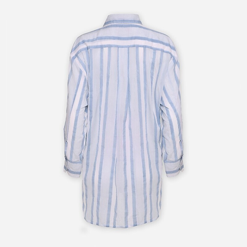 Pale Blue J.Crew SZ Blockprints™ oversized button-down | J.Crew Factory | XHKJQ1374