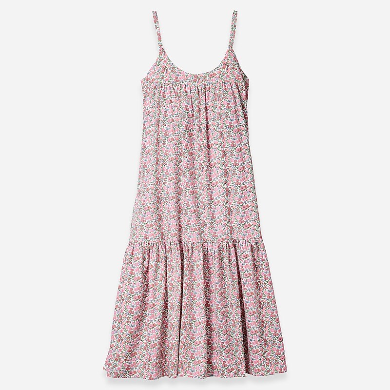 Pink Multi J.Crew Petite Plume™ Chloe nightgown | J.Crew Factory | DIKBR3615