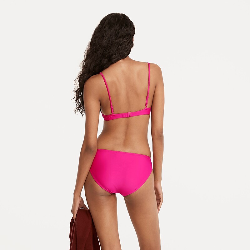 Radiant Fuchsia J.Crew French bikini top | J.Crew Factory | XRNDP4617