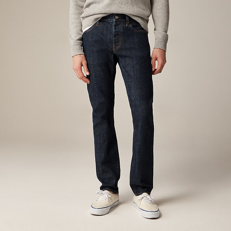 Resin Rinse J.Crew 484 Slim-fit jean in Japanese stretch selvedge denim | J.Crew Factory | ZNPRE8235