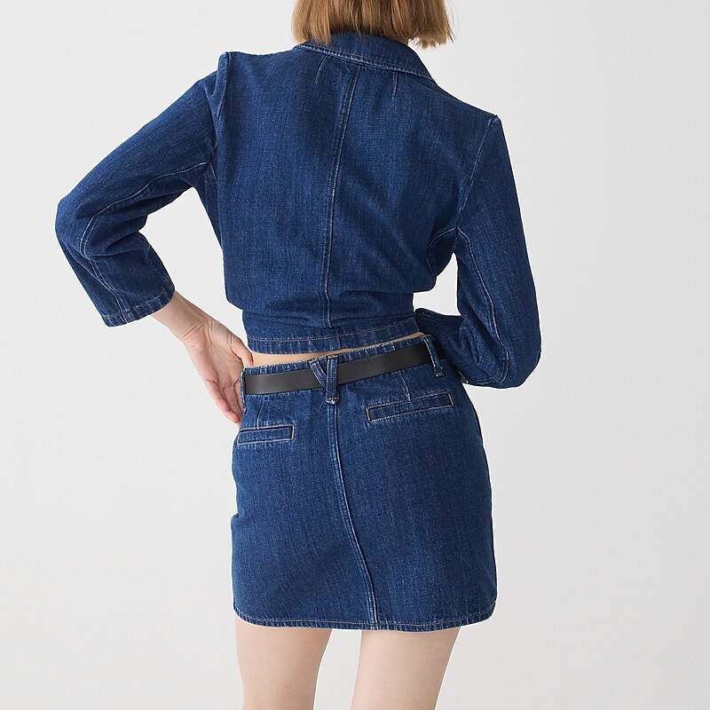 Resin Rinse J.Crew Denim mini skirt | J.Crew Factory | ZGFTA7943