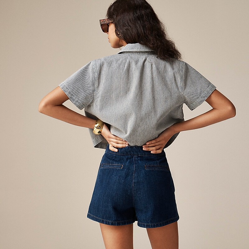 Resin Rinse J.Crew Denim skort in Indigo wash | J.Crew Factory | YKQHR3479