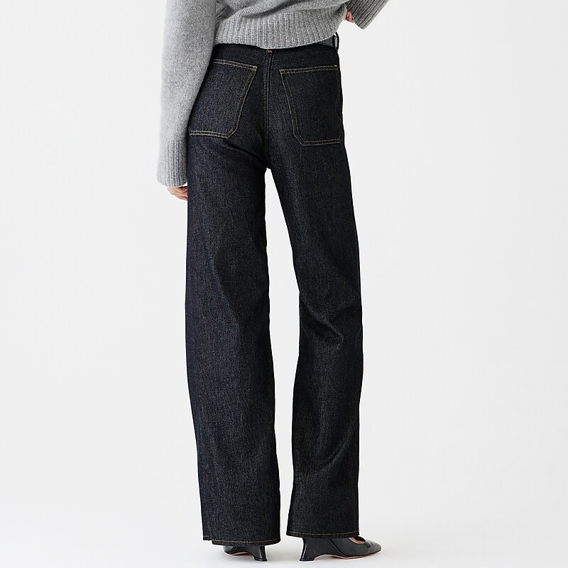 Resin Rinse J.Crew Sailor denim trouser | J.Crew Factory | QLIZX3672