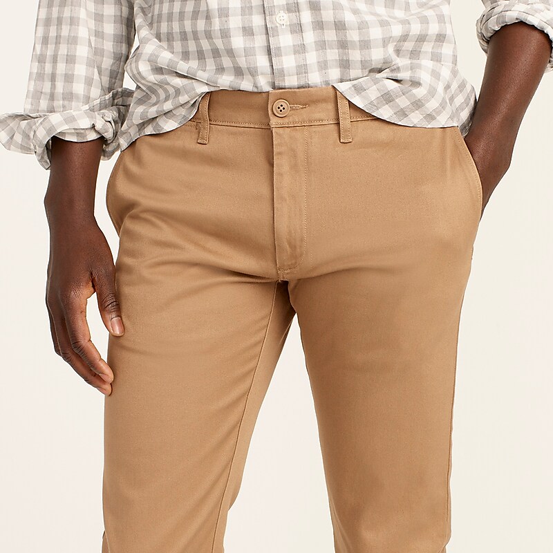 River Brown J.Crew 484 Slim-fit stretch chino pant | J.Crew Factory | MJDPE7329