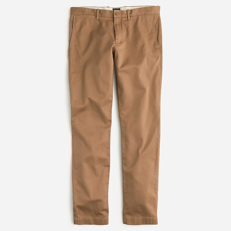 River Brown J.Crew 484 Slim-fit stretch chino pant | J.Crew Factory | MJDPE7329