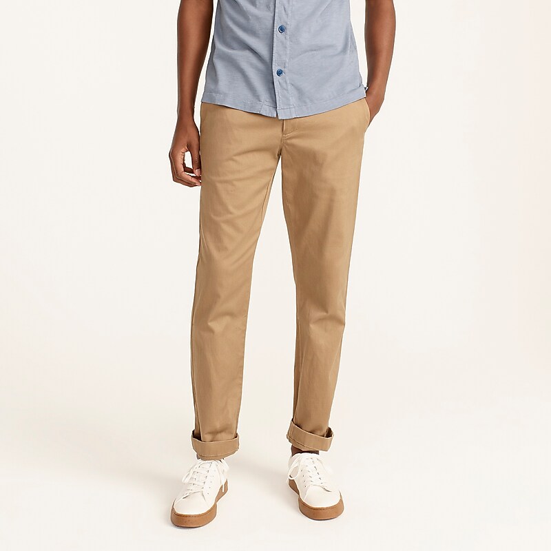 River Brown J.Crew 770™ Straight-fit stretch chino pant | J.Crew Factory | RYTVH6012