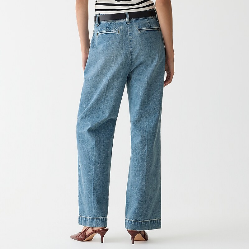 Ruth Wash J.Crew Wide-leg essential jean | J.Crew Factory | LFQHK7914