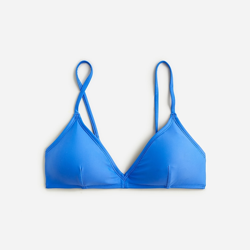 Sail Blue J.Crew French bikini top | J.Crew Factory | JRSYD9834