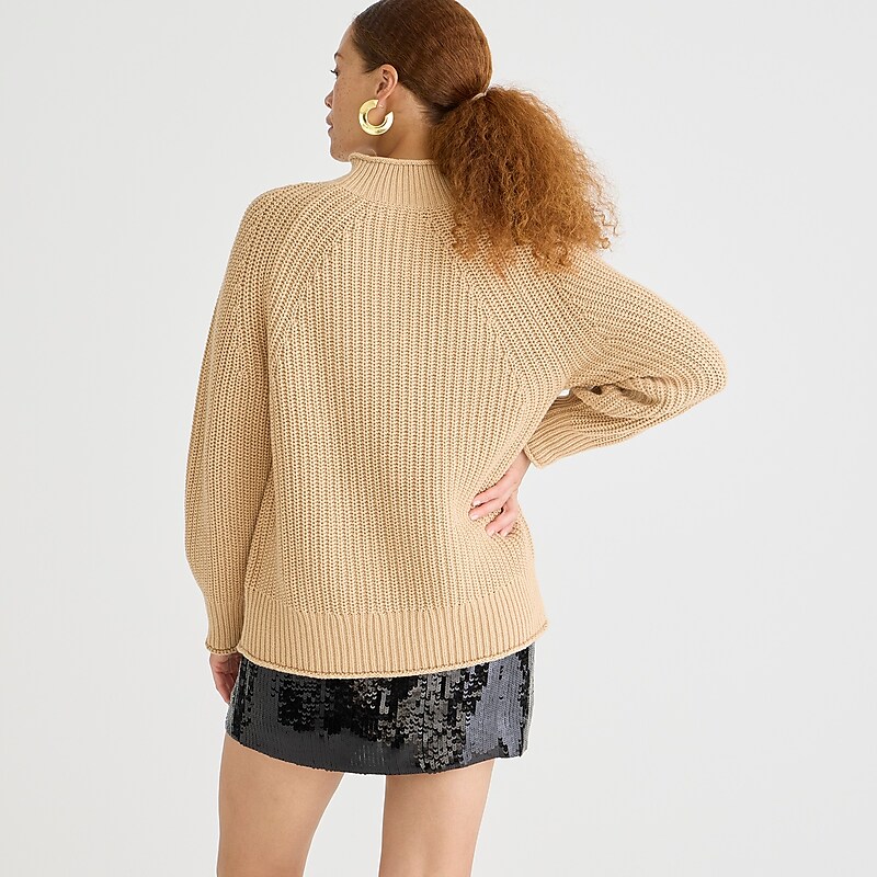 Sandy Beach J.Crew Relaxed Rollneck™ sweater | J.Crew Factory | INTMP0741