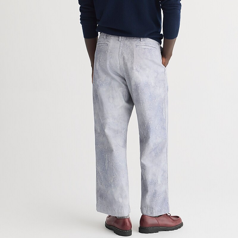 Sax J.Crew BEAMS PLUS MIL trouser in canvas print | J.Crew Factory | ZPNDG1934