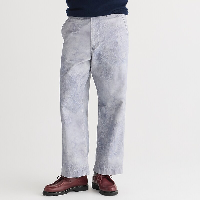 Sax J.Crew BEAMS PLUS MIL trouser in canvas print | J.Crew Factory | ZPNDG1934