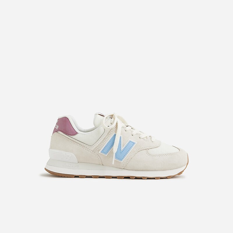 Sea Salt/Blue Haze/Burg J.Crew New Balance® 574 sneakers | J.Crew Factory | JIAFL3810