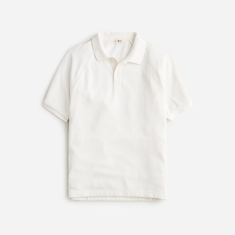 Sea Salt J.Crew Terry cloth polo shirt | J.Crew Factory | QWCDN3258