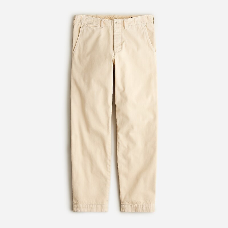 Sea Sand J.Crew Wallace & Barnes selvedge officer chino pant | J.Crew Factory | ORVWF8039