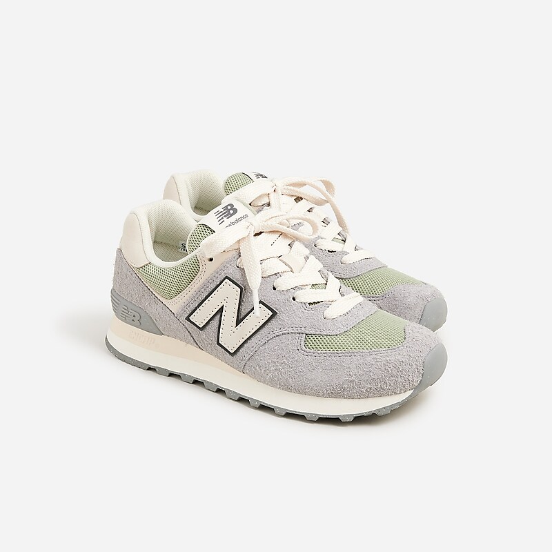 Slate Grey Olivine Lin J.Crew New Balance® 574 sneakers | J.Crew Factory | CNGMV6735