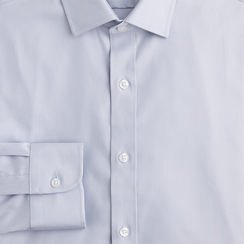 Slate Twill J.Crew Bowery performance stretch dress shirt with spread collar | J.Crew Factory | DSTNY9503