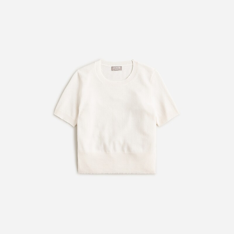 Snow J.Crew Cashmere shrunken T-shirt | J.Crew Factory | WOTDS7643