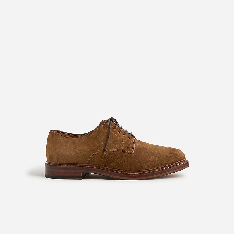 Snuff Suede J.Crew Ludlow derbys in suede | J.Crew Factory | EKMOX1376