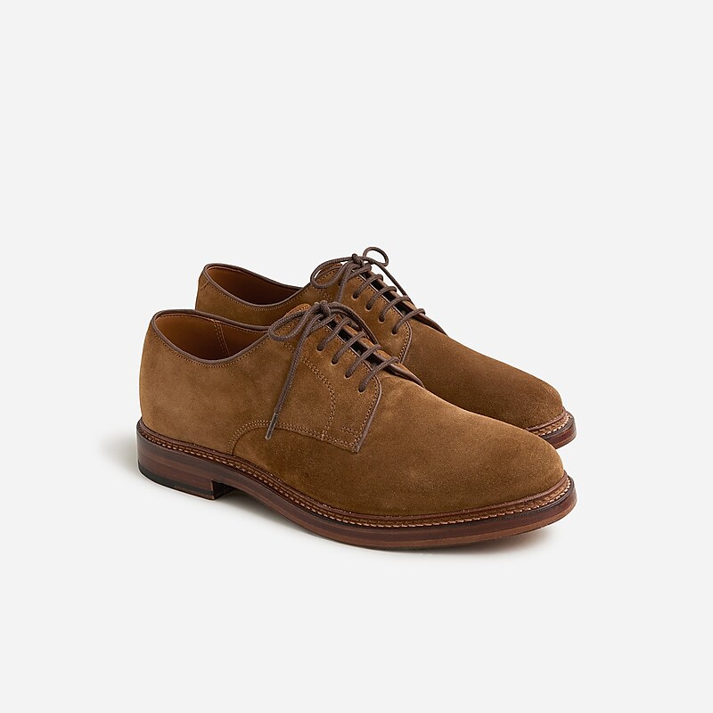 Snuff Suede J.Crew Ludlow derbys in suede | J.Crew Factory | EKMOX1376