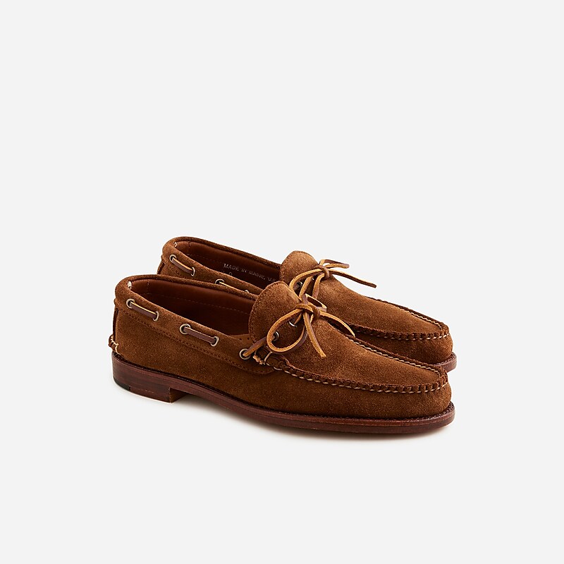 Snuff Suede J.Crew Rancourt & Co. X J.Crew Gilman Camp-mocs in English suede | J.Crew Factory | ZRIXB5416