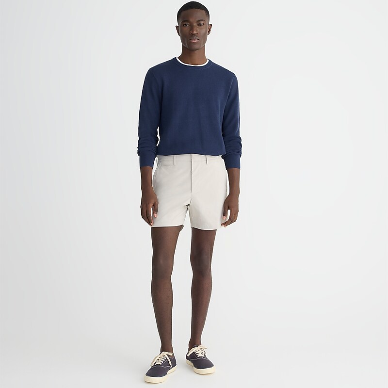 Stone J.Crew 5'' tech short | J.Crew Factory | UDYKL0864