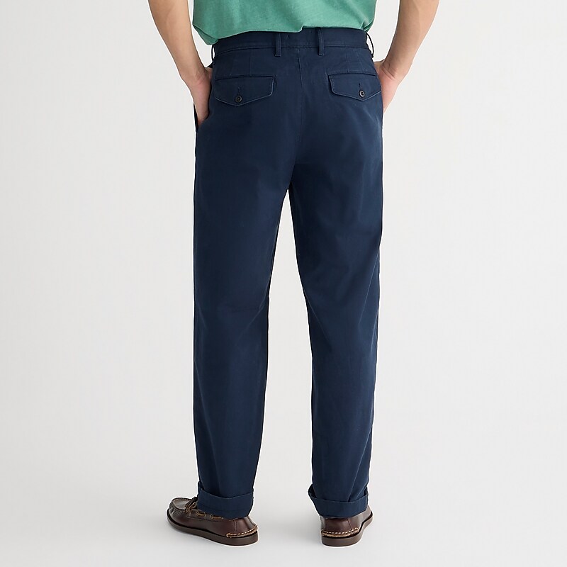 Storm Navy J.Crew Classic chino pant | J.Crew Factory | YETPV3974