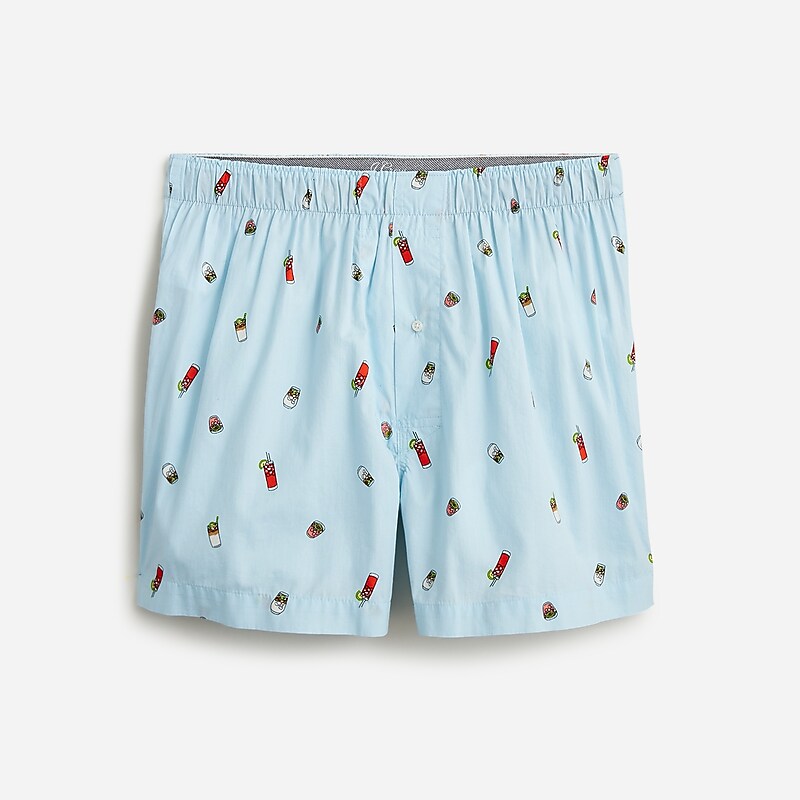 Summer Refreshers Blue J.Crew Printed boxers | J.Crew Factory | CLZMK6517