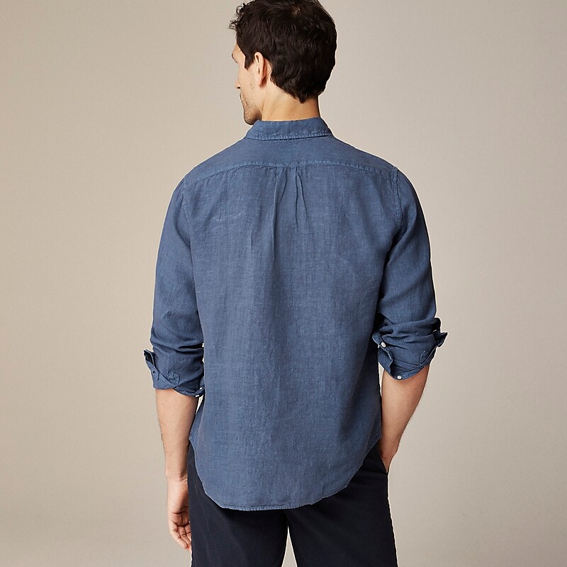 Sunfaded Indigo J.Crew Baird McNutt Irish linen shirt | J.Crew Factory | NOTHB8192