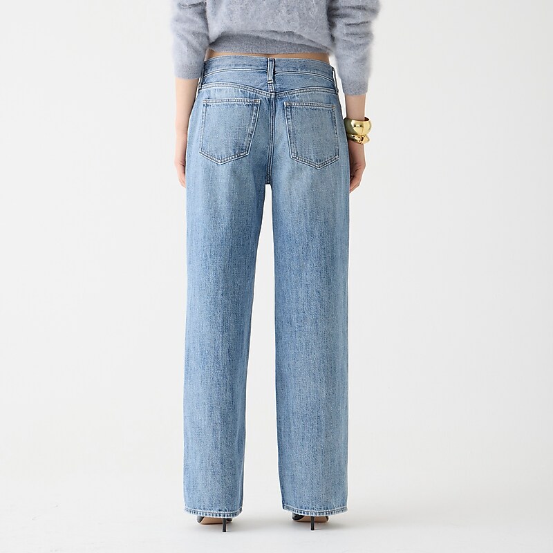 Sydney Wash J.Crew Lower-rise wide-leg jean | J.Crew Factory | QVKAR5304