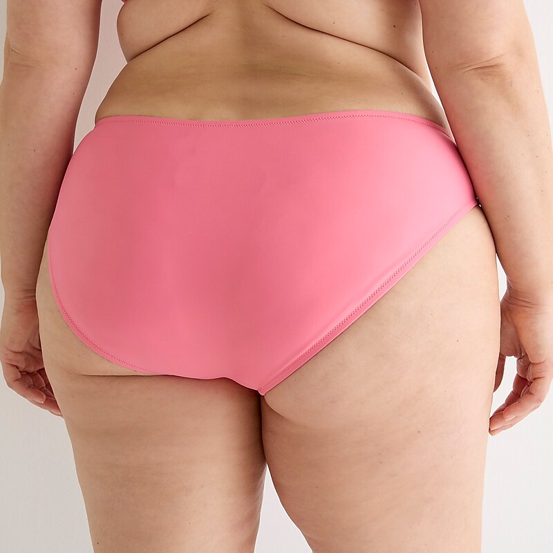 Tea Rose J.Crew Classic full-coverage bikini bottom | J.Crew Factory | YDOKI8107