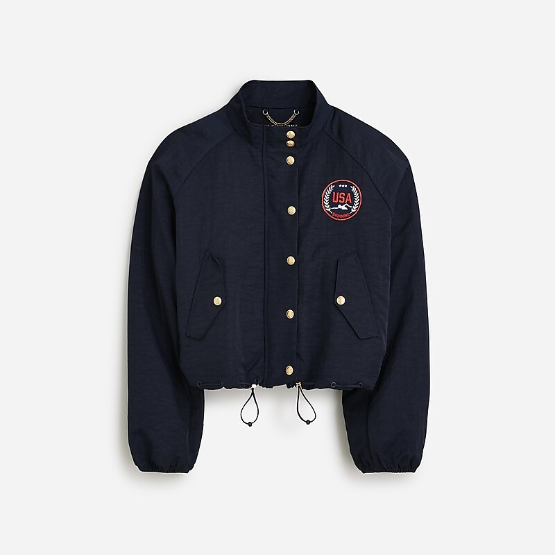 Team Usa Windbreaker J.Crew Limited-edition USA Swimming® X J.Crew bomber jacket | J.Crew Factory | YASGW5834