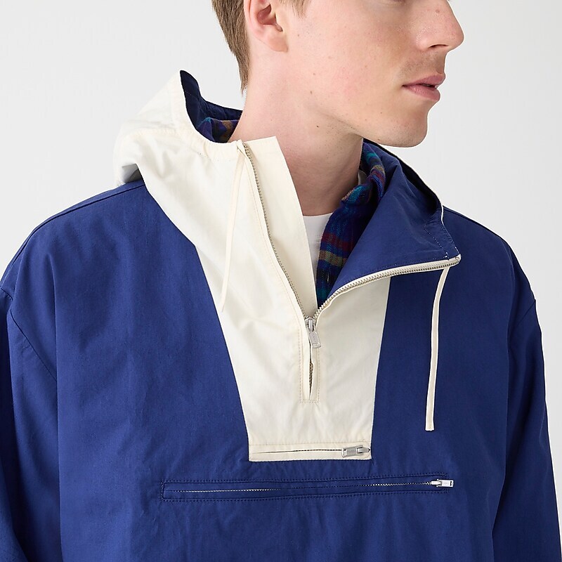 Twilight Navy J.Crew Limited-edition 1989 heritage anorak in cotton | J.Crew Factory | GXRYC9347