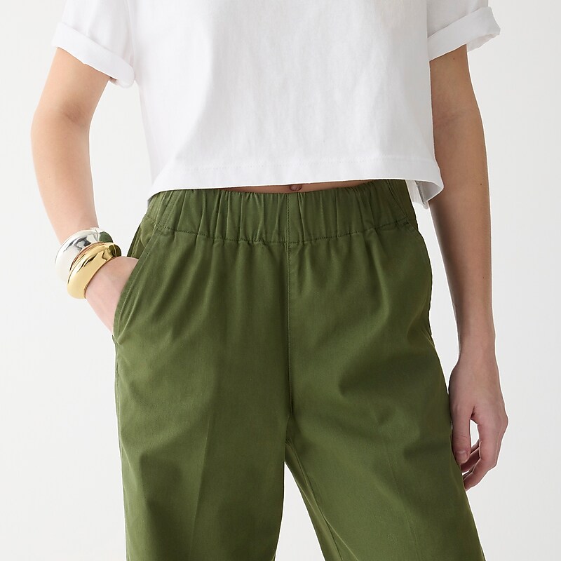 Utility Green J.Crew Astrid chino pant | J.Crew Factory | DAZKX0847