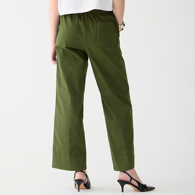 Utility Green J.Crew Astrid chino pant | J.Crew Factory | DAZKX0847