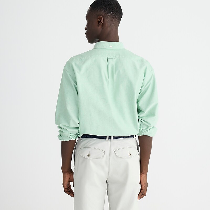 Warm Clover Oxford J.Crew Broken-in organic cotton oxford shirt | J.Crew Factory | XLCIT0517